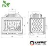 Камінна топка Kaw-Met W17 (12.3 kW) EKO - розміри