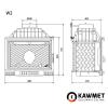 Камінна топка  Kaw-Met W2 (14,4Kw) розміри