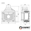 Розміри камінної топка Kaw-Met W3 PLB (16,7kW)