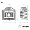 Камінна топка Kaw-Met W4(14,5kW) розміри
