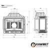 Камінна топка  Kaw-Met W4 (14,5Kw) з лівим боковим склом