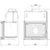 Камінна топка Kaw-Met  W11 CO (18 kW)