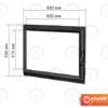 Двері для каміна KAWMET W11 530x680