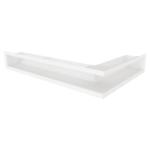Вентиляційна решітка для каміна кутова права SAVEN Loft Angle 90х600х400 біла